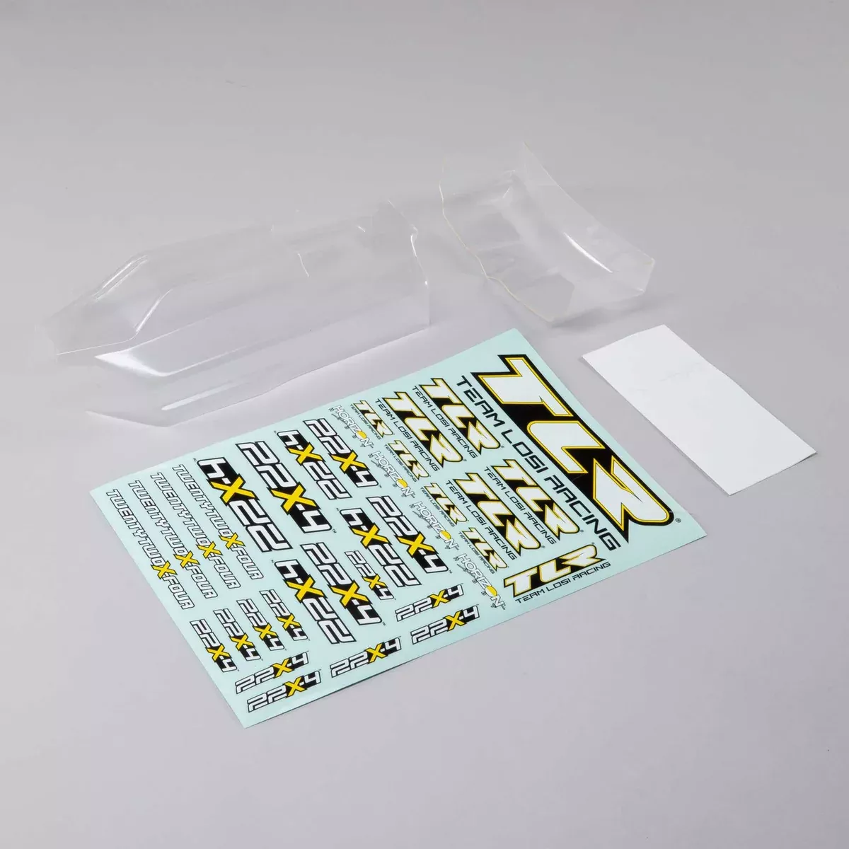 Team Losi Racing TLR230016 Lightweight Body and Wing for 22X-4
