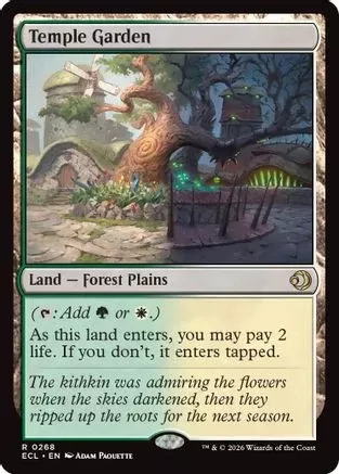Temple Garden (ECL-268) [Lorwyn Eclipsed]