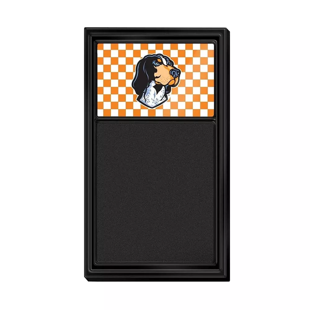 Tennessee Volunteers: Checkerboard Smokey - Chalk Note Board