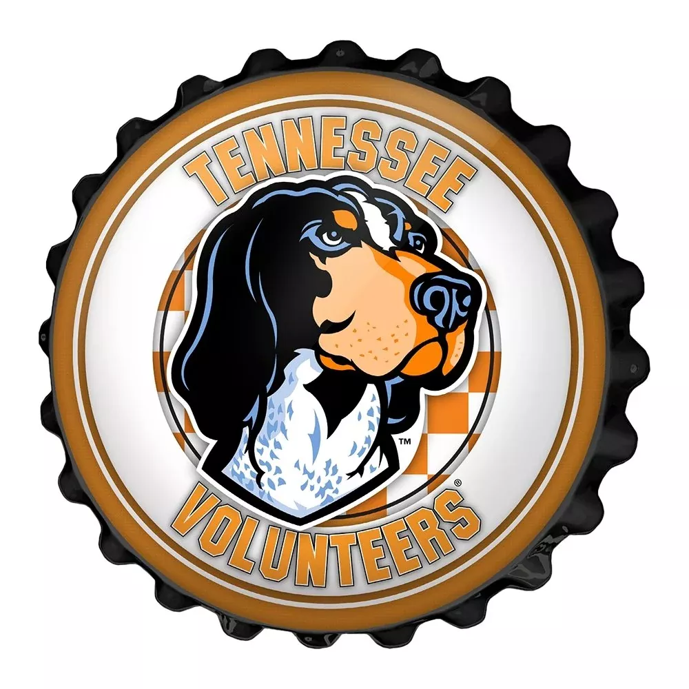 Tennessee Volunteers: Mascot - Bottle Cap Wall Sign