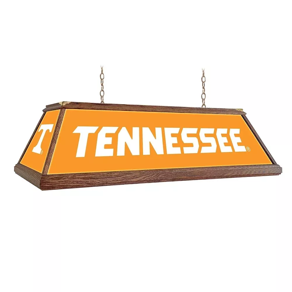 Tennessee Volunteers: Premium Wood Pool Table Light