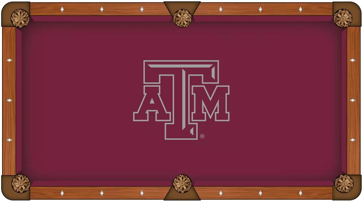 Texas A&M Aggies 8-Foot Billiard Cloth