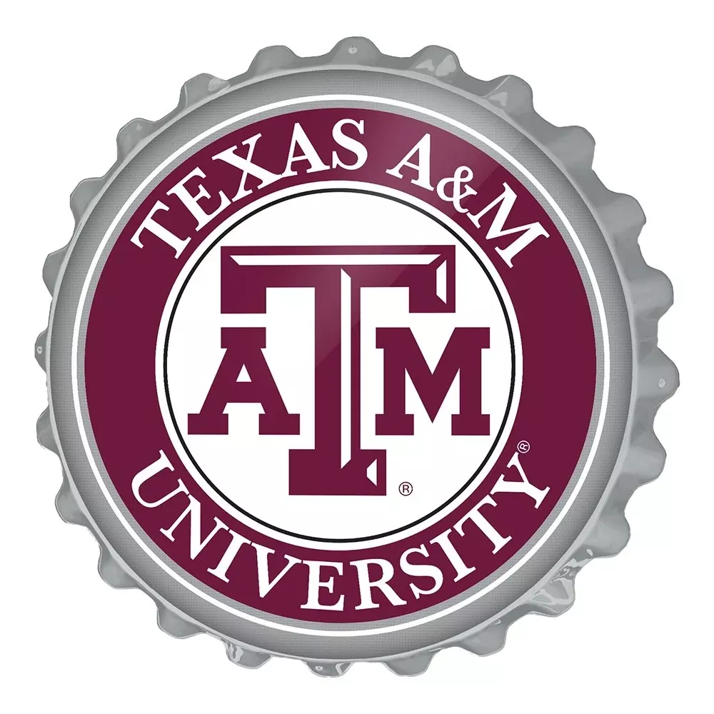 Texas A&M Aggies: Bottle Cap Wall Sign