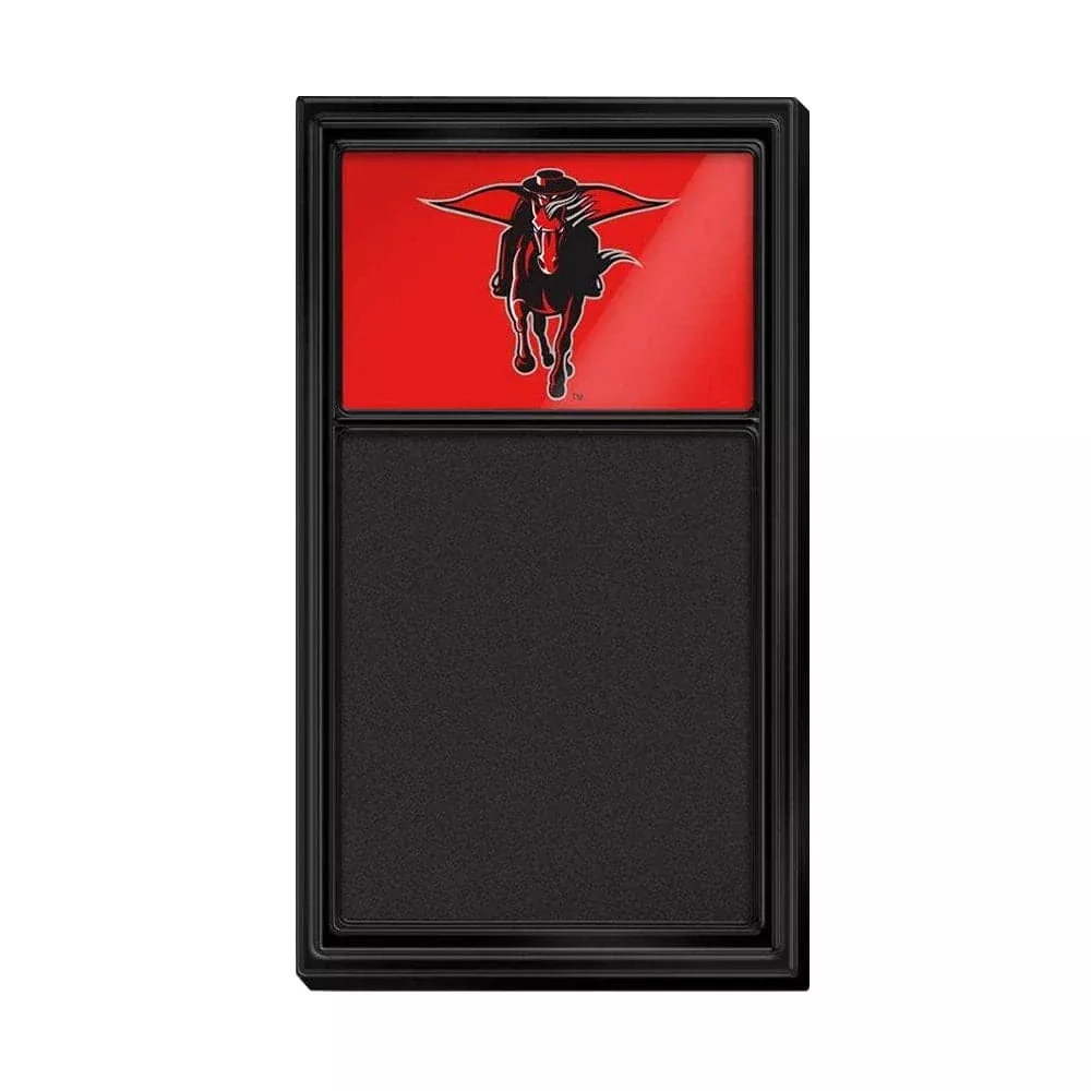 Texas Tech Red Raiders: Masked Rider - Chalk Note Board