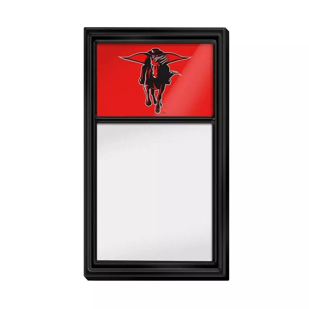 Texas Tech Red Raiders: Masked Rider - Dry Erase Note Board
