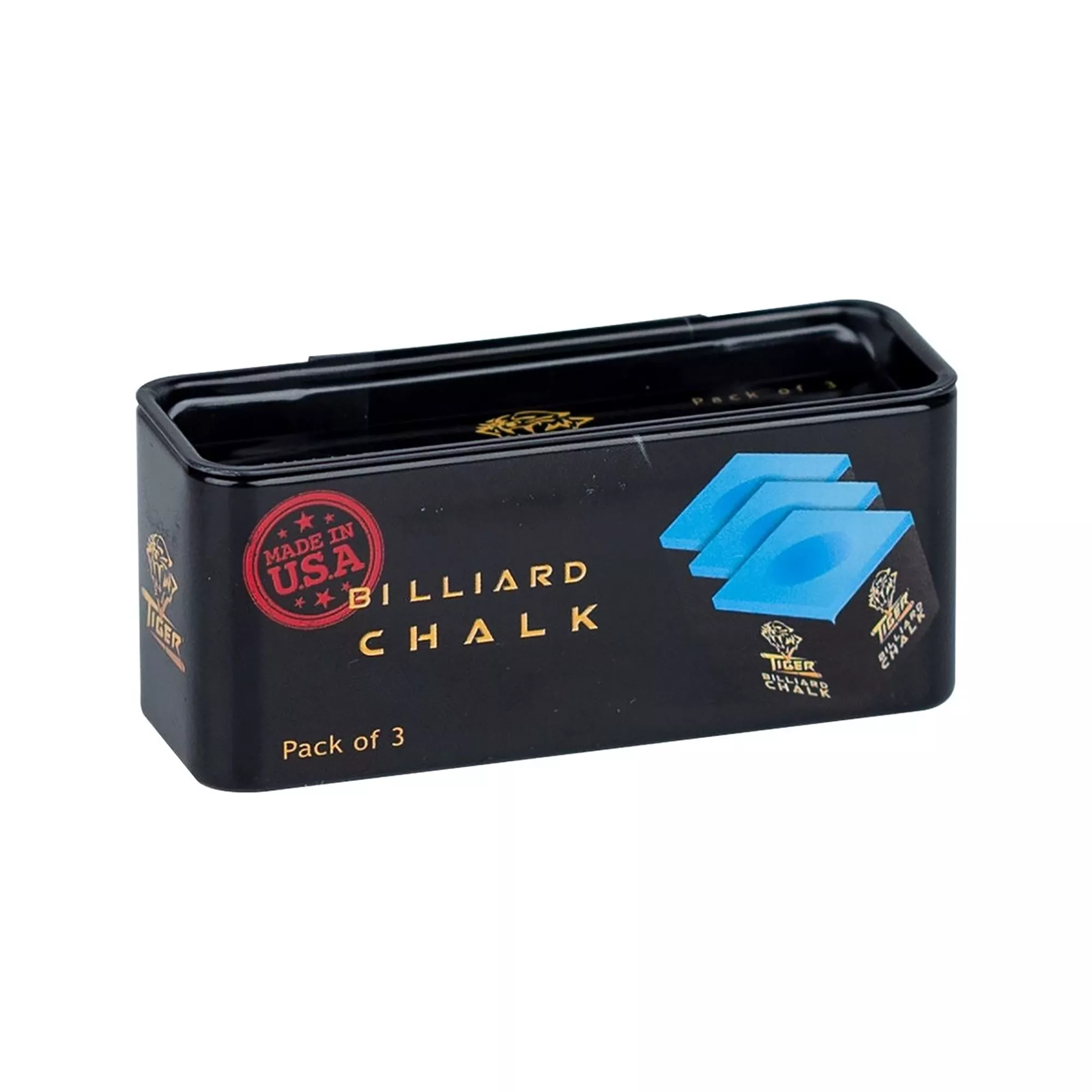 Tiger 3-Piece Performance Billiards Chalk For Sale – Game Room Gorilla