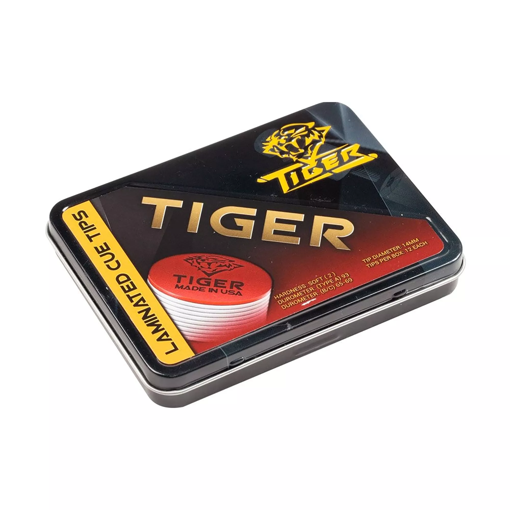 Tiger Laminated Pool Cue Tips (Box Of 12) For Sale – Game Room Gorilla