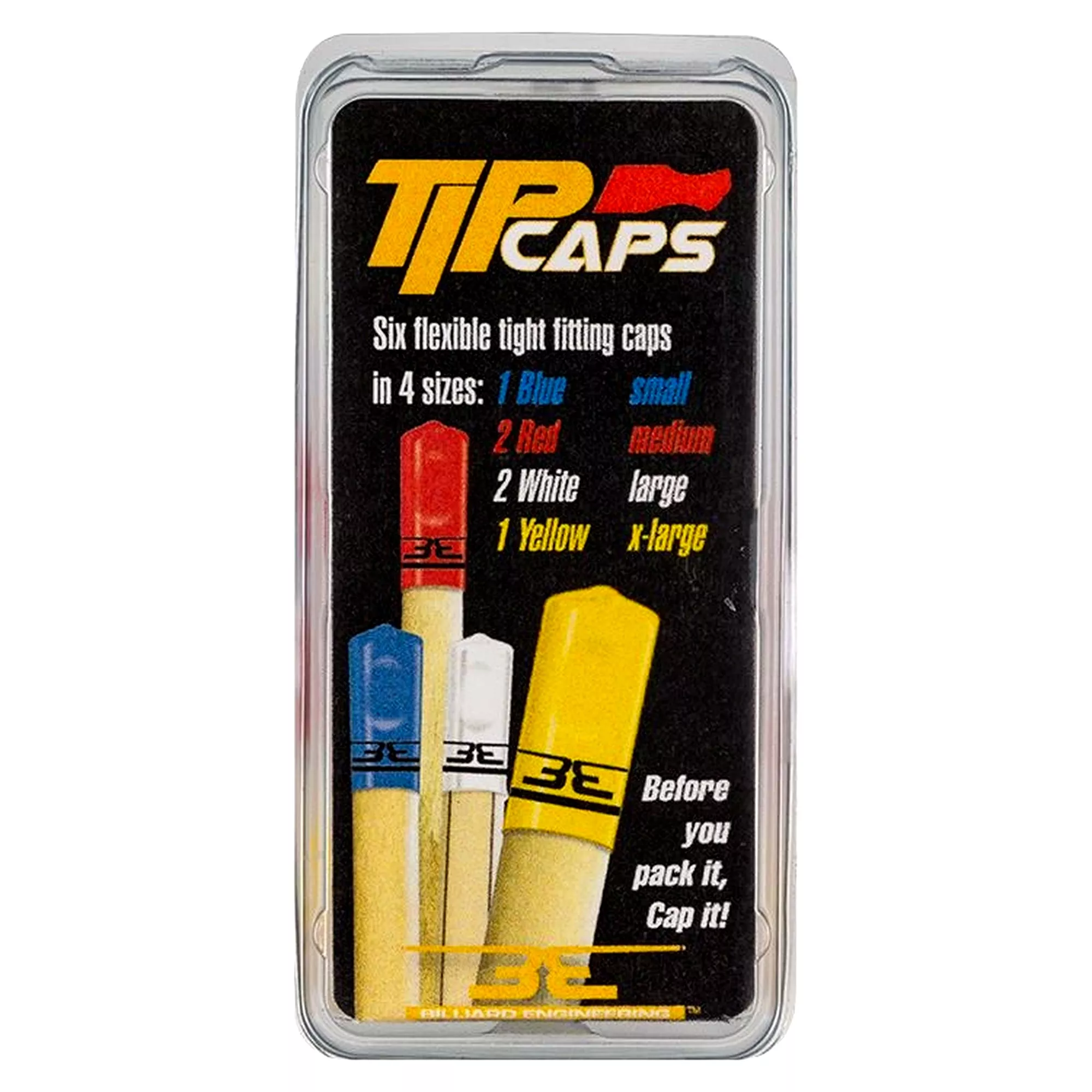 Tip Caps - 4 Assorted Sizes For Sale – Game Room Gorilla