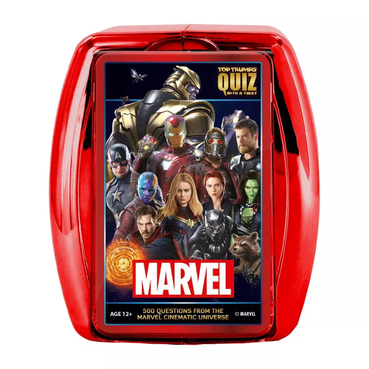 Top Trumps Marvel Quiz Card Game - 500 Trivia Questions - Multicolor
