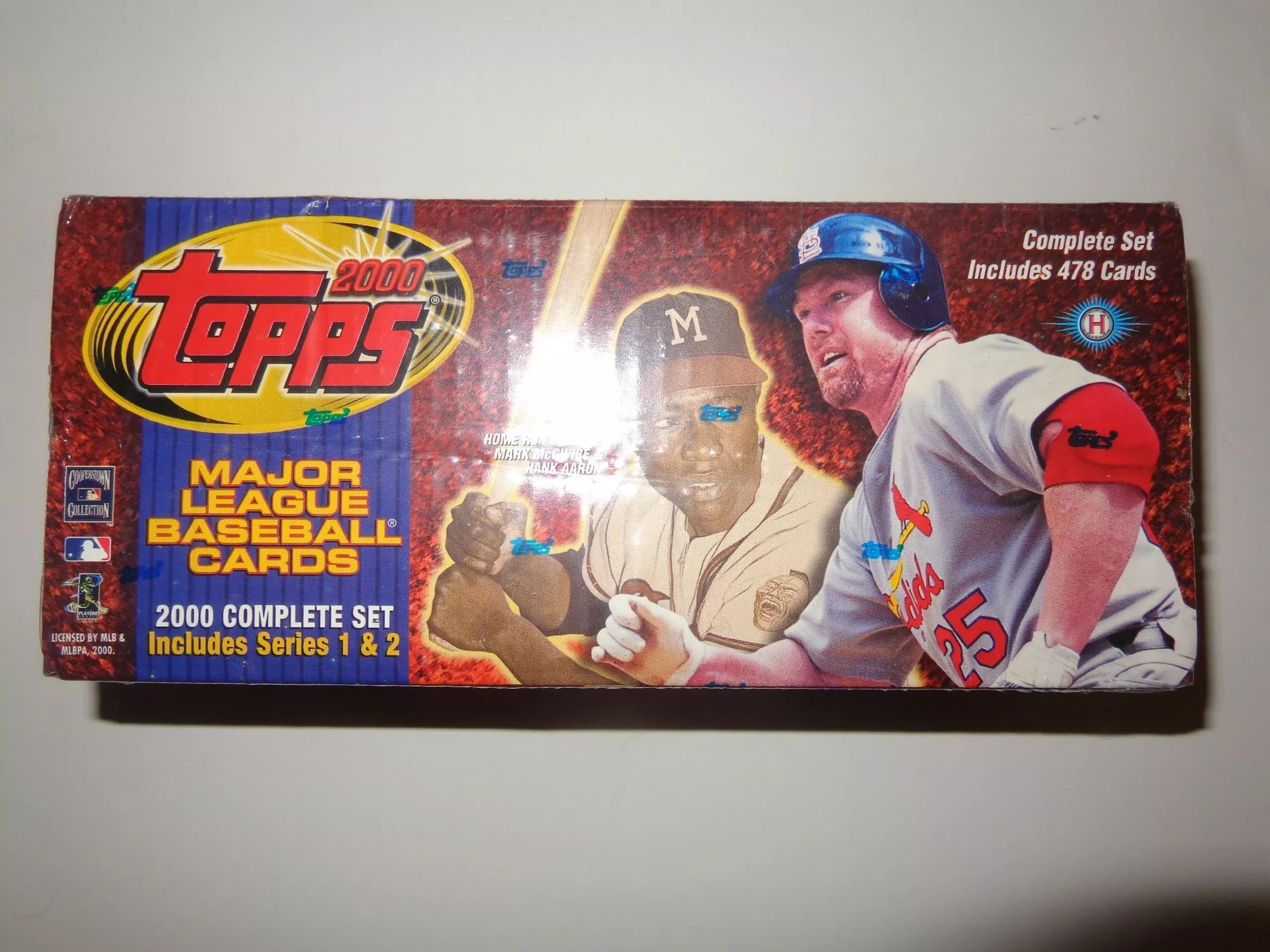 Topps 2000 MLB Cards Series 1 & 2 - Factory Sealed Set