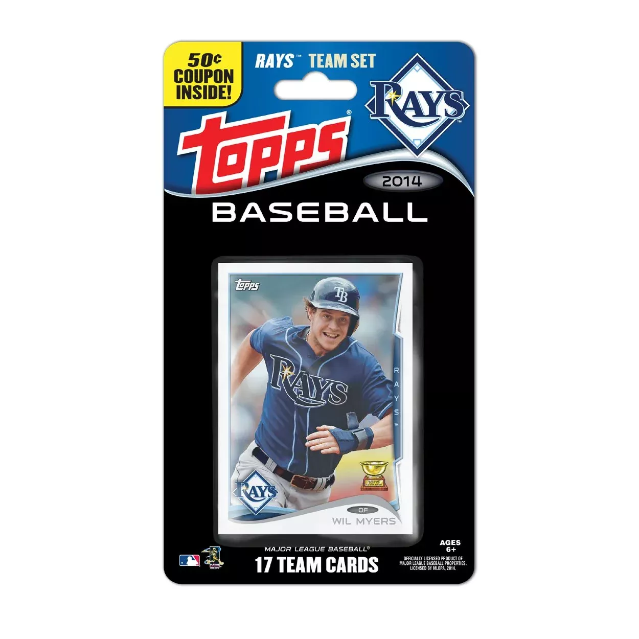 Topps 2014 MLB Team Set Tampa Bay Rays - 17 Cards