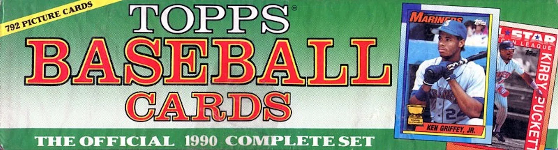 Topps Trading Card Set - 792 Multi-Colored Standard Size Cards