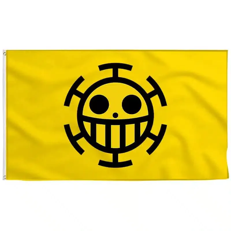 Trafalgar Law Flag One Piece - Jolly Roger | Sons Of Pirate
