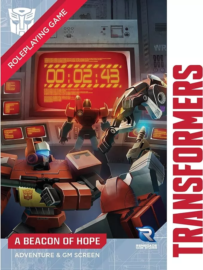 Transformers RPG - A Beacon of Hope Adventure & GM Screen