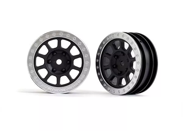 Traxxas 2481 2.2" Graphite Gray Satin Wheels for Bandit Front 1 Pair