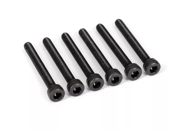 Traxxas 2581X 3x25mm Cap Head Machine Screw Hex Drive 6 Pack