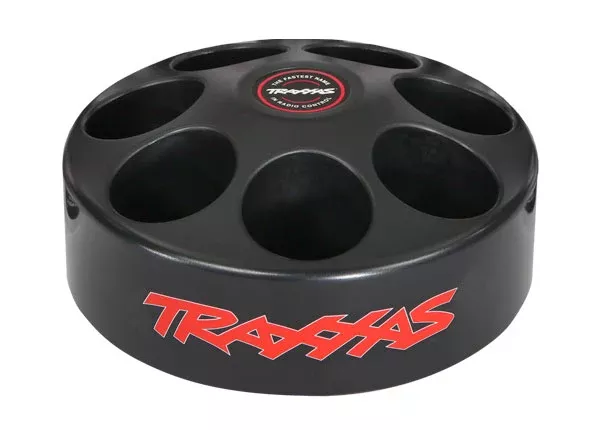 Traxxas 5038 Spinning Carousel Rack for Shock Oil and Other Fluids