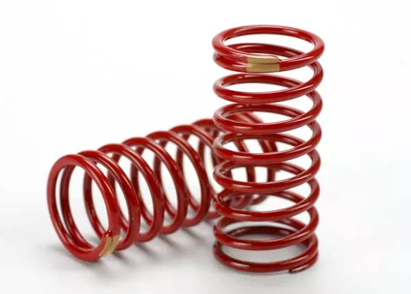 Traxxas 5435Red GTR Shock Spring 2.6 Rate Yellow