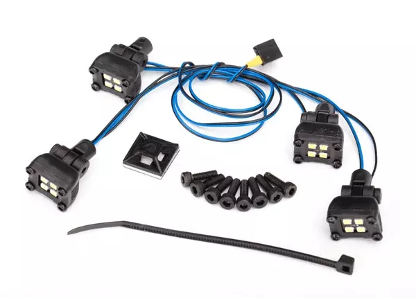 Traxxas 8086 LED Expedition Rack Scene Lights for 8011 Body