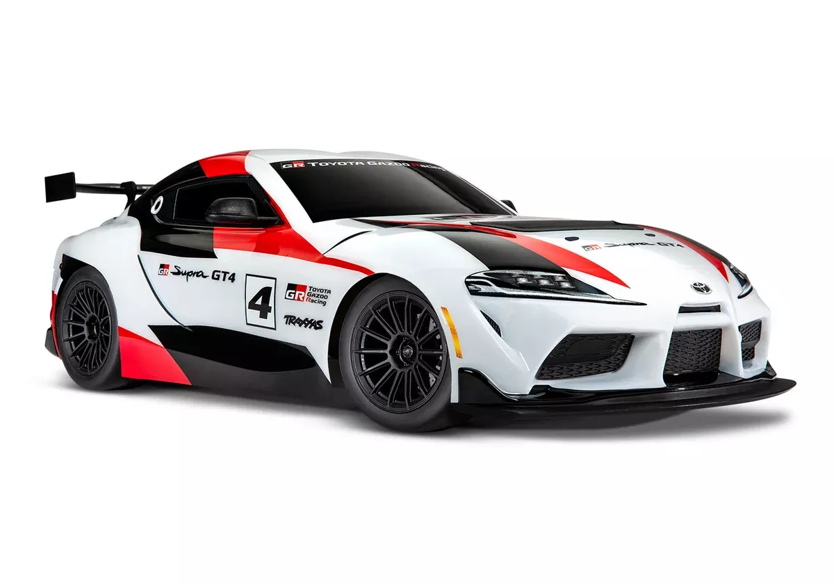 Traxxas 9340 Toyota Supra Clear Body for 4-Tec 3.0