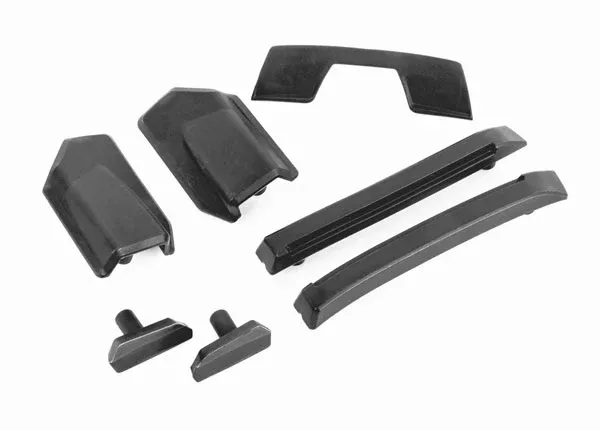 Traxxas 9510 Black Body Reinforcement Set and Roof Skid Pads fits Sledge™