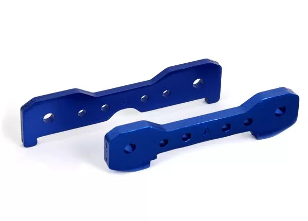 Traxxas 9527 Blue Aluminum Front Tie Bars for Sledge™