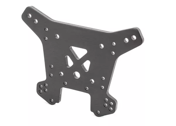 Traxxas 9538A Gray Aluminum Rear Shock Tower for Sledge™