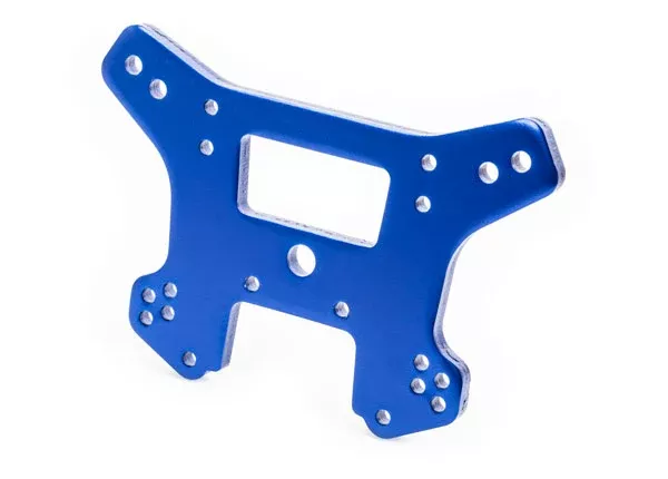 Traxxas 9539 Blue Aluminum Front Shock Tower for Sledge™