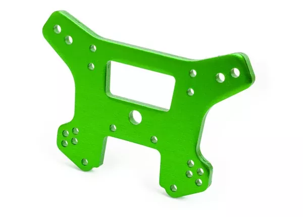 Traxxas 9539G Green Aluminum Front Shock Tower for Sledge™
