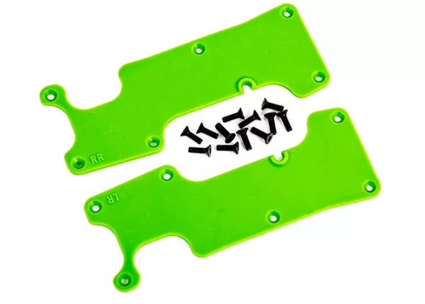 Traxxas 9634G Red Rear Left and Right Suspension Arm Covers for Sledge™