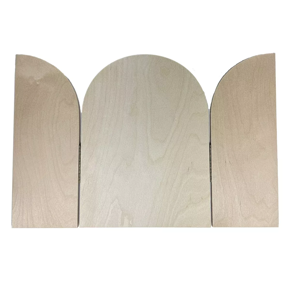 Trekell Gothic Rounded Arch Altar Panel - Wooden Painting Canvas