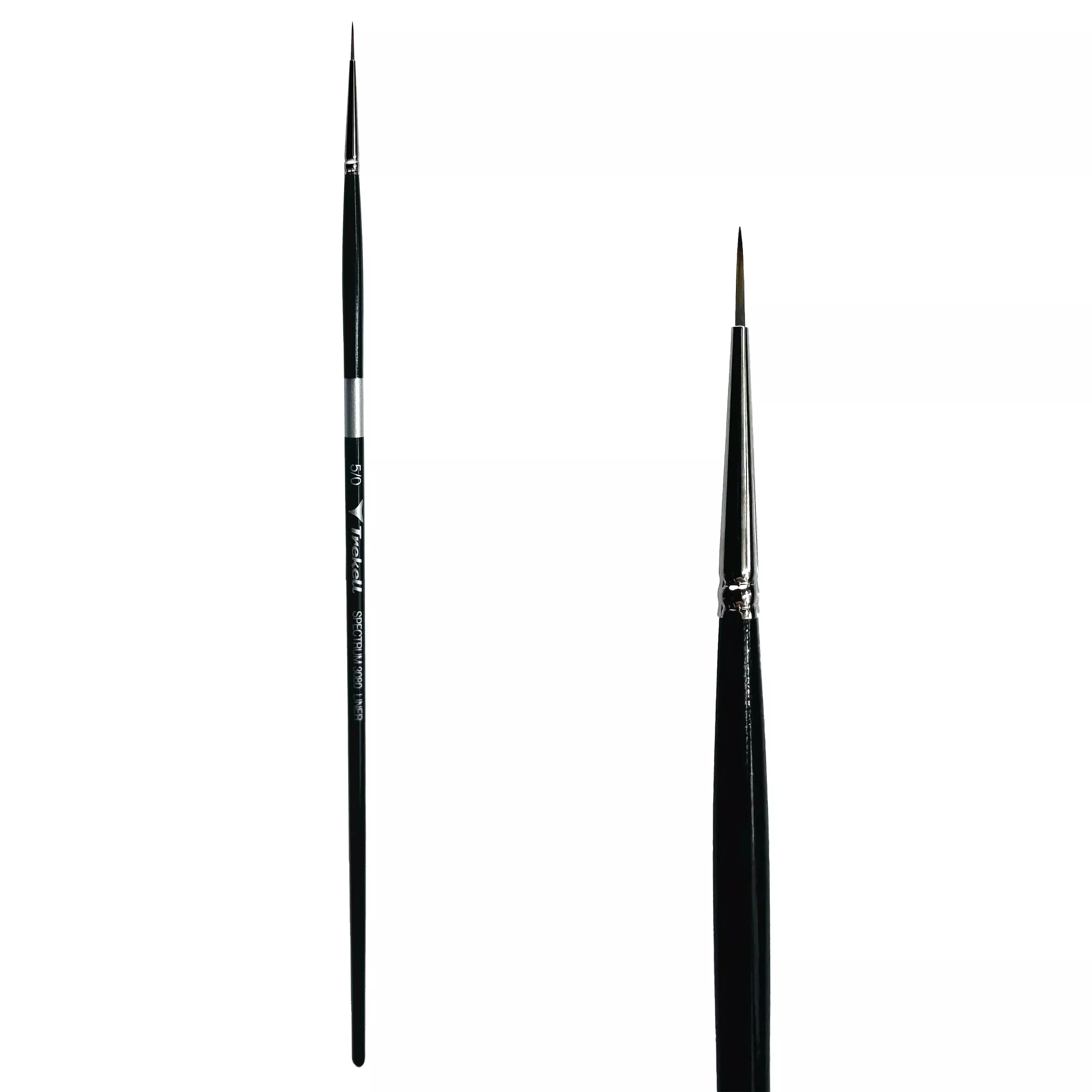 Trekell Spectrum Long Handle Artist Brush - Size #5/0 Liner