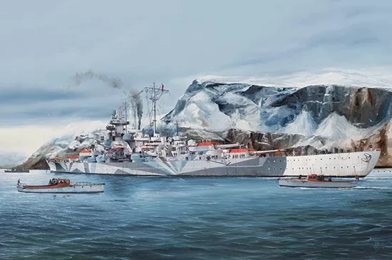 Trumpeter 05359 1/350 German Tirpitz Battleship