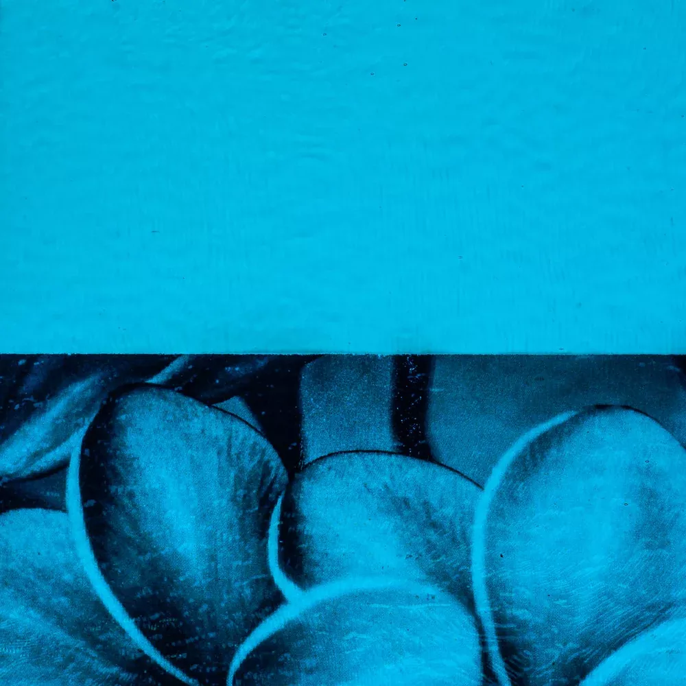 Turquoise Blue Transparent