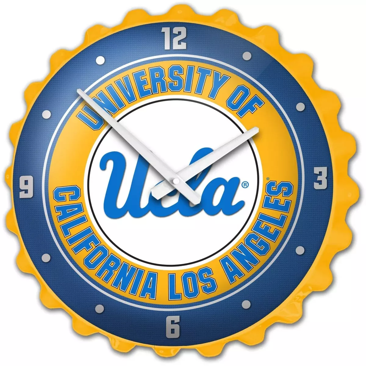 UCLA Bruins: Bottle Cap Wall Clock