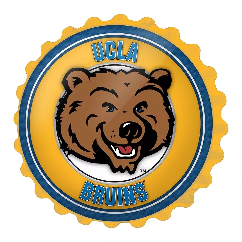 UCLA Bruins: Mascot - Bottle Cap Wall Sign