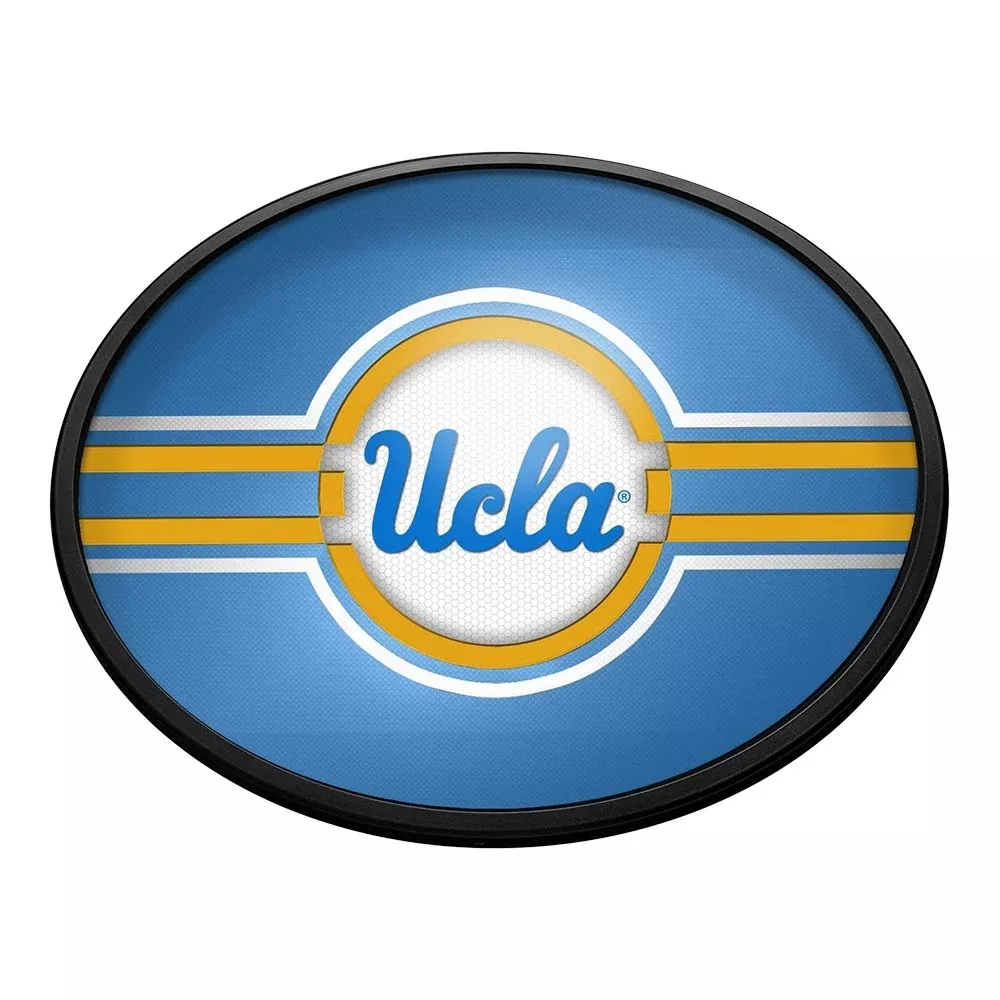 UCLA Bruins: Oval Slimline Lighted Wall Sign