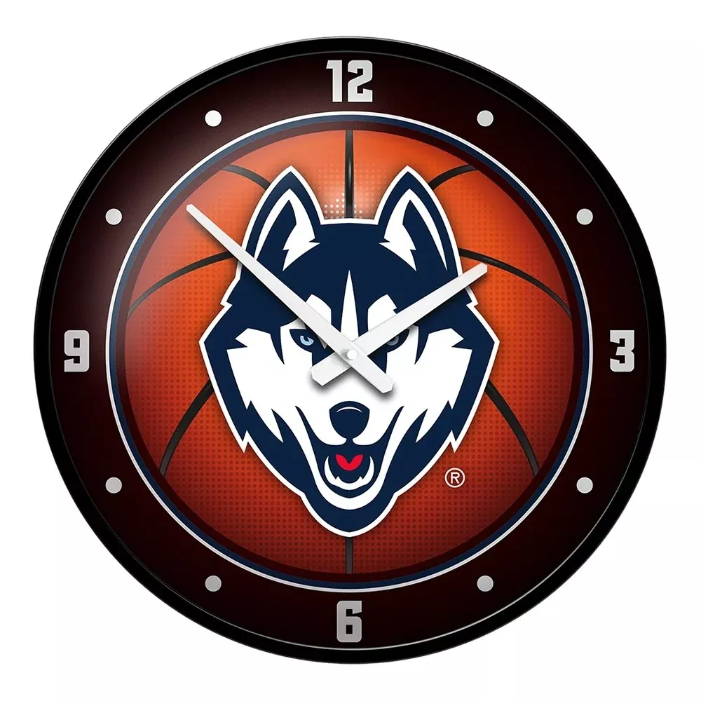 UConn Huskies: Basketball - Modern Disc Wall Clock