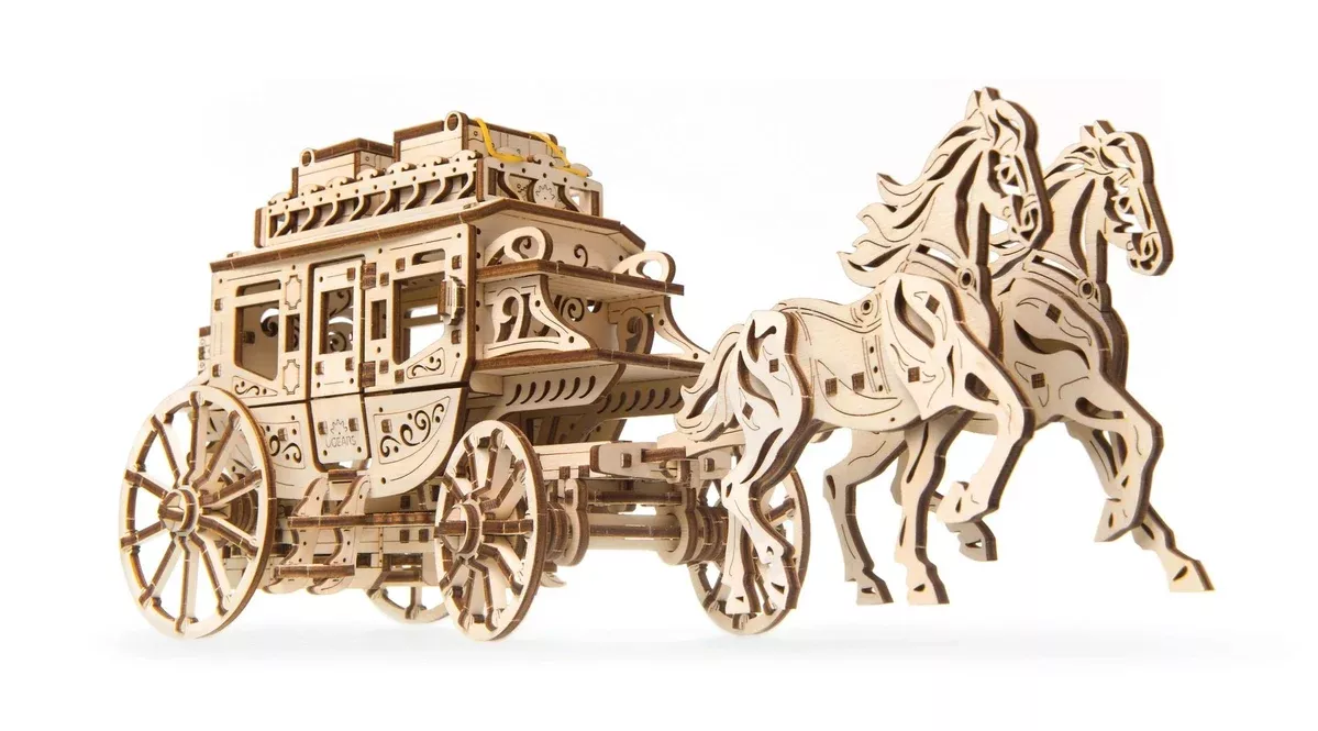 UGears UTG0035 Stagecoach