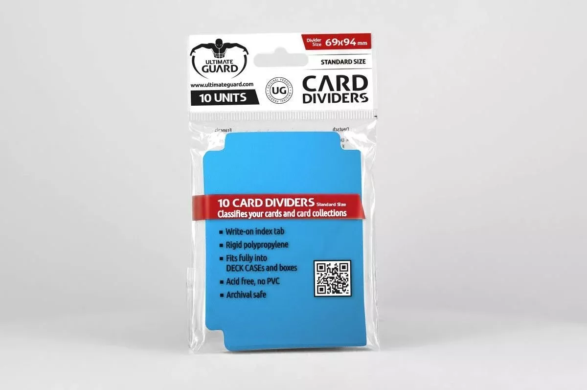 Ultimate Guard Card Dividers Standard Size Blue (10)