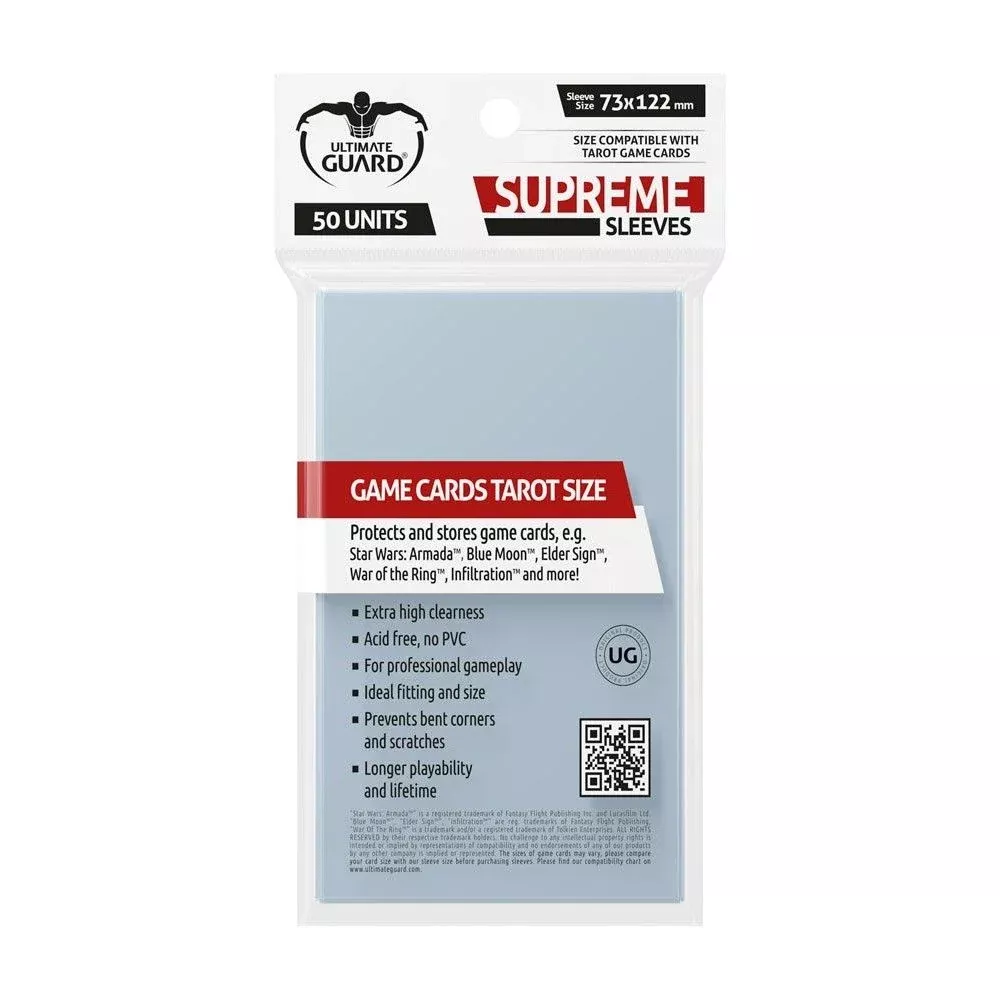 Ultimate Guard Supreme Sleeves for Tarot Cards (50)