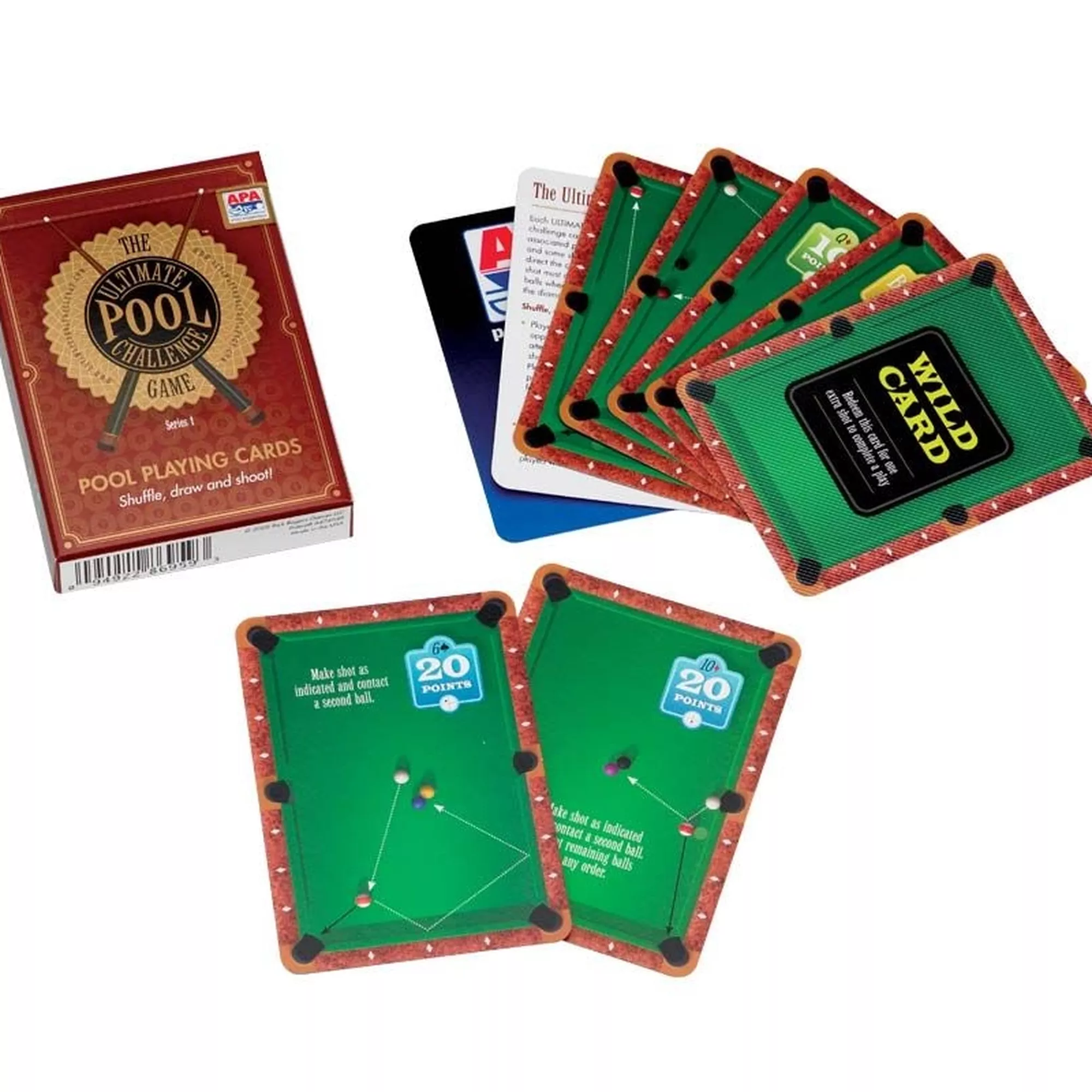 Ultimate Pool Challenge Playing Cards For Sale – Game Room Gorilla