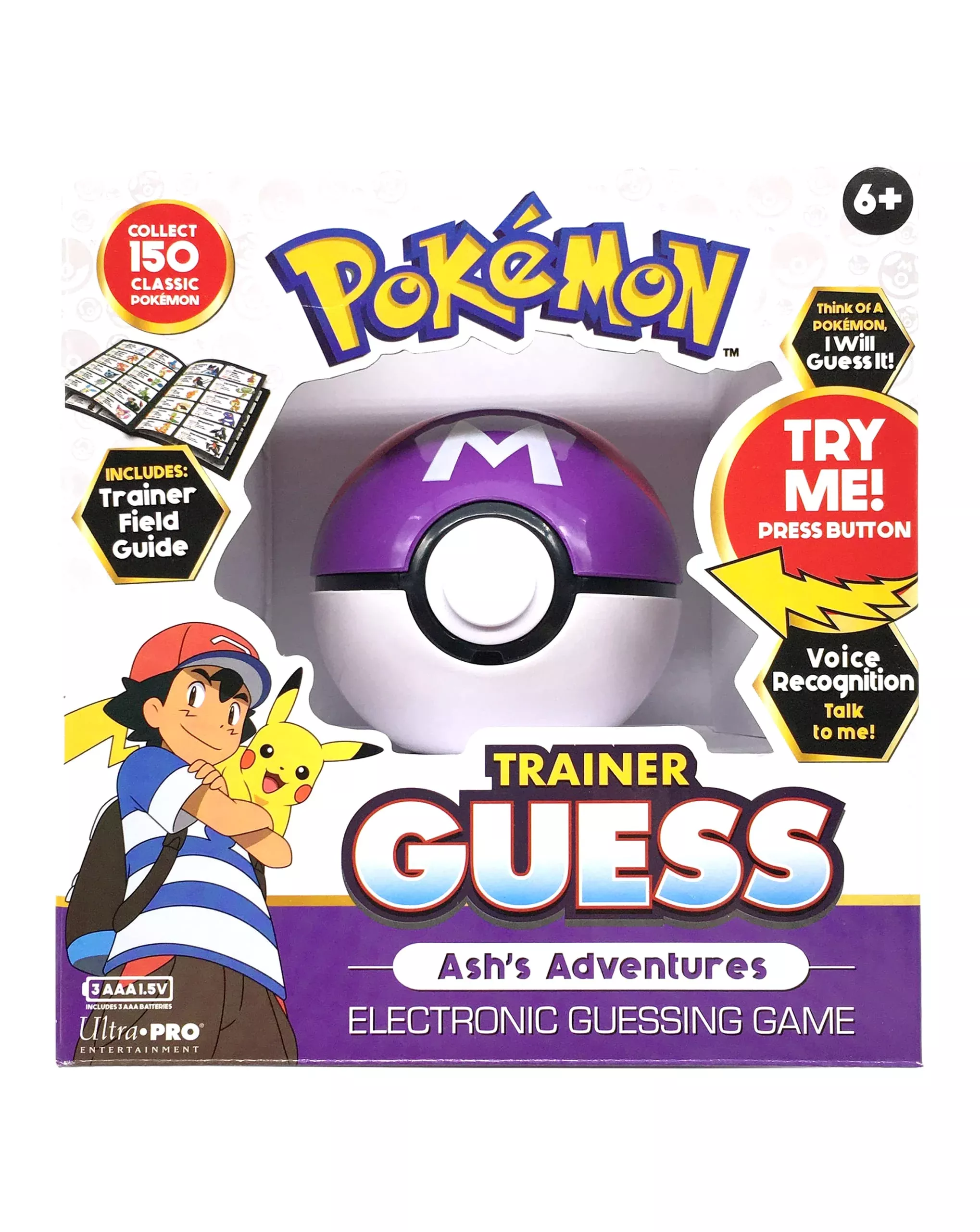 Ultra Pro Trainer Guess Game - Pokemon Knowledge Quiz - Multi Color