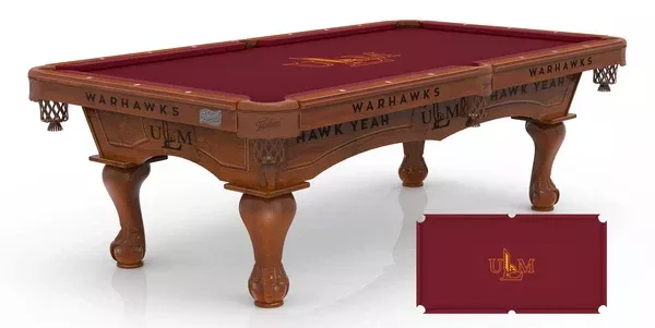 University of Louisiana at Monroe Pool Table