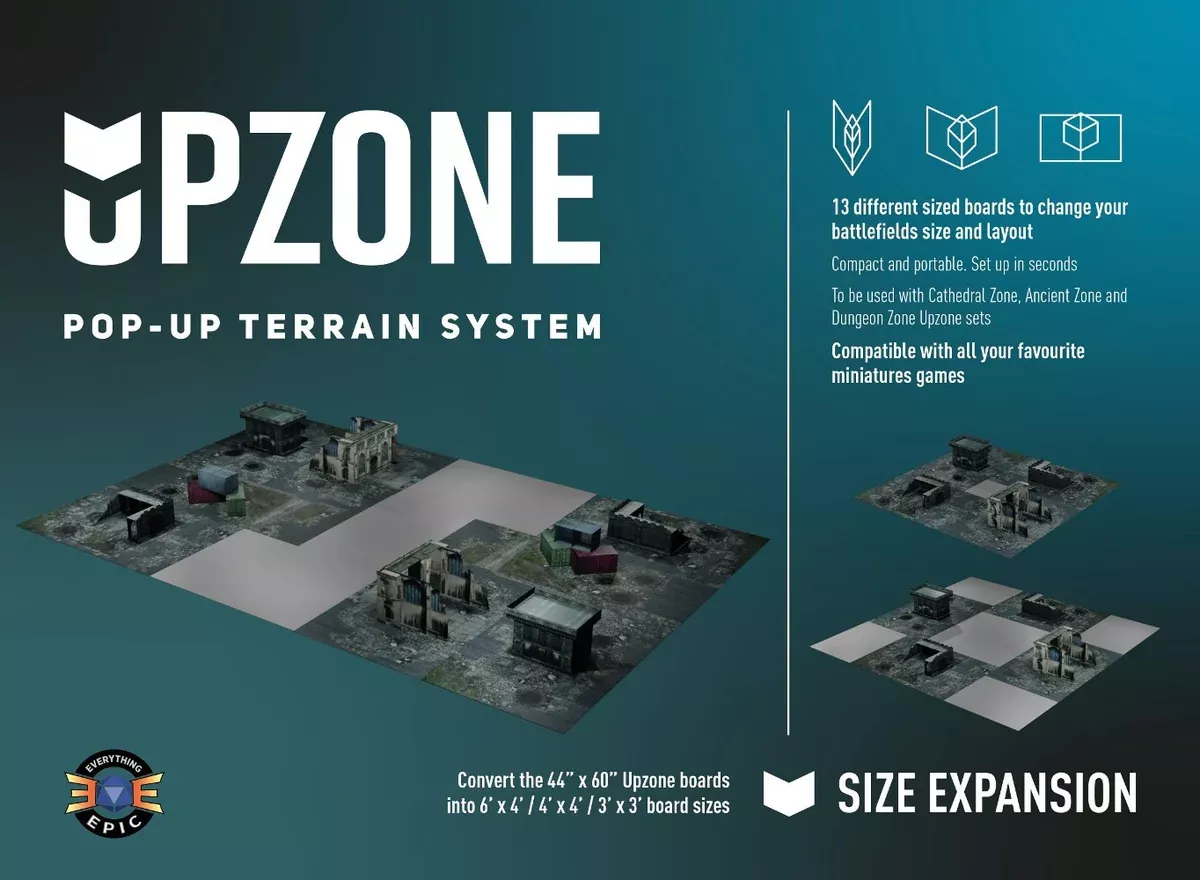 Upzone - Pop-up Terrain System Size Expansion