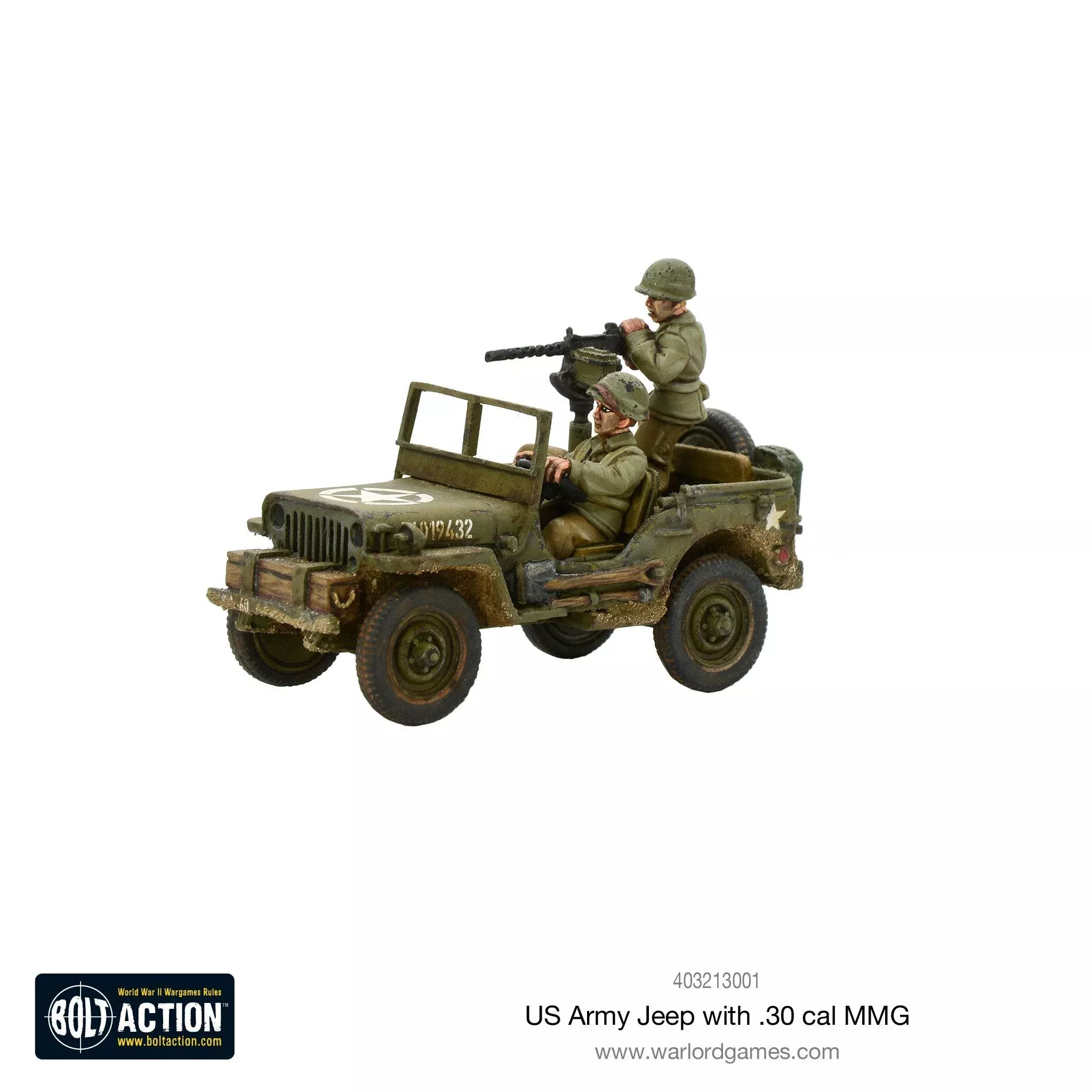 USA: US Army Jeep with 30 Cal MMG