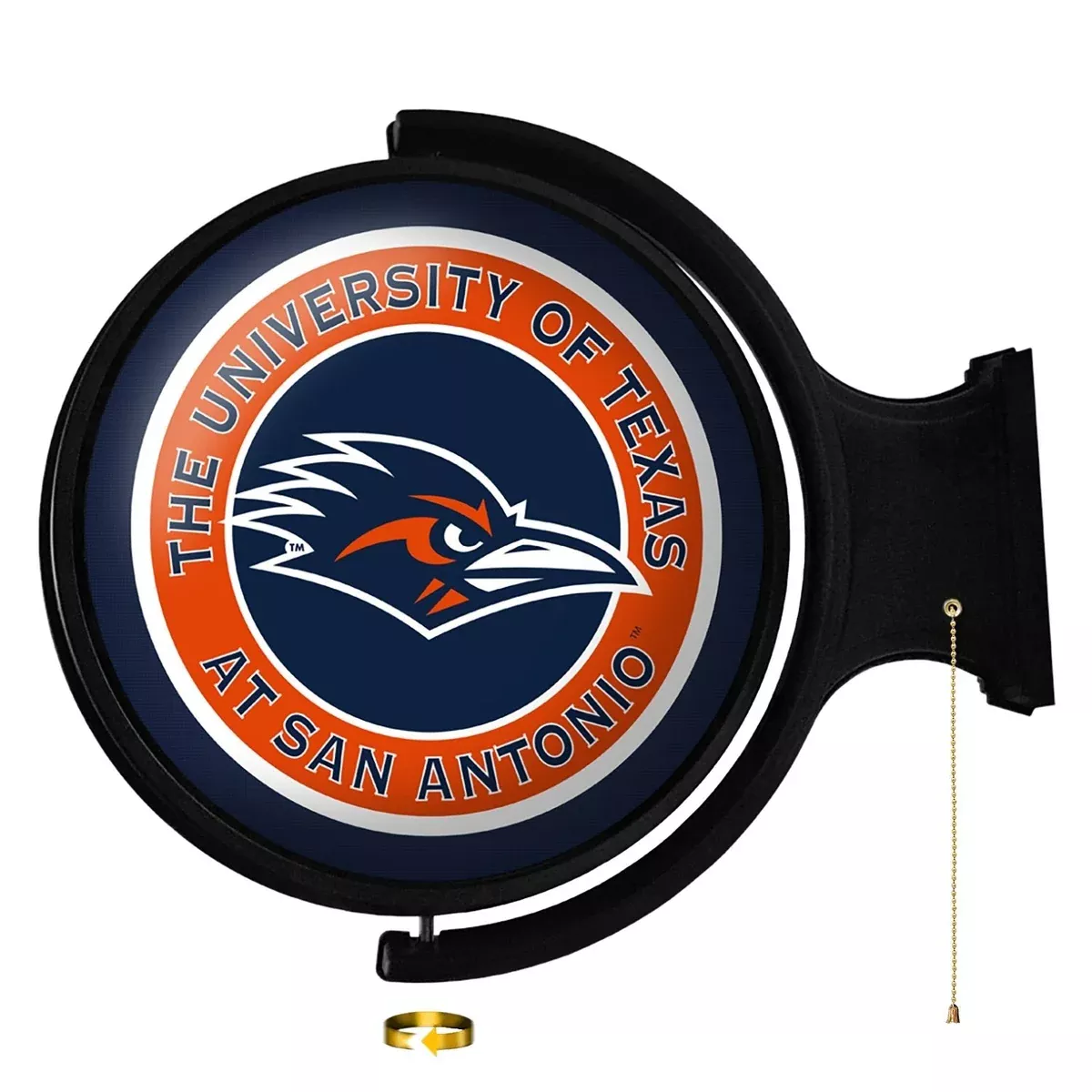 UT San Antonio Roadrunners: Rowdy - Original Round Rotating Lighted Wall Sign