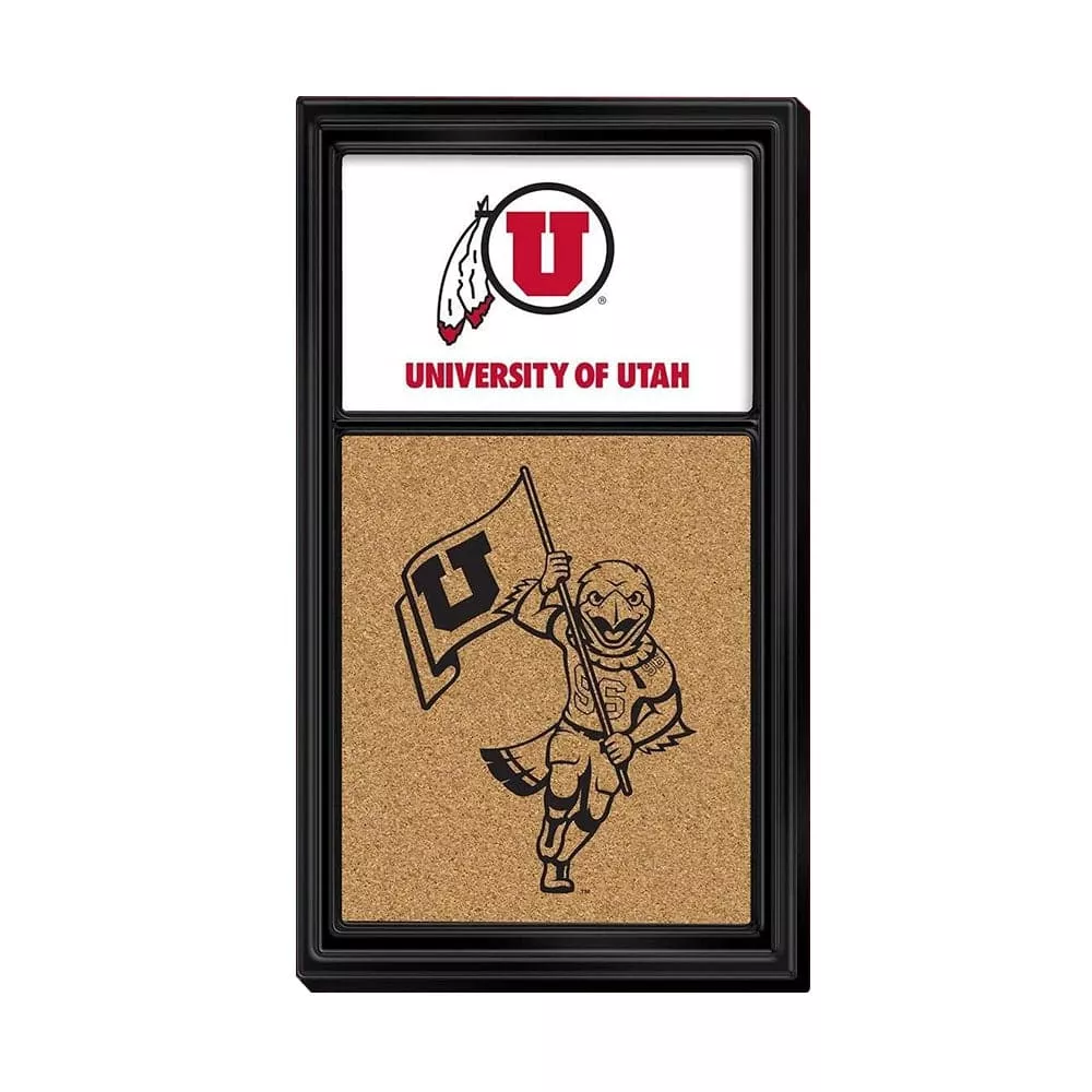 Utah Utes: Swoop - Cork Note Board