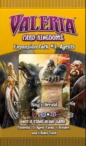 Valeria Card Kingdoms Expansion Pack 3 Agents