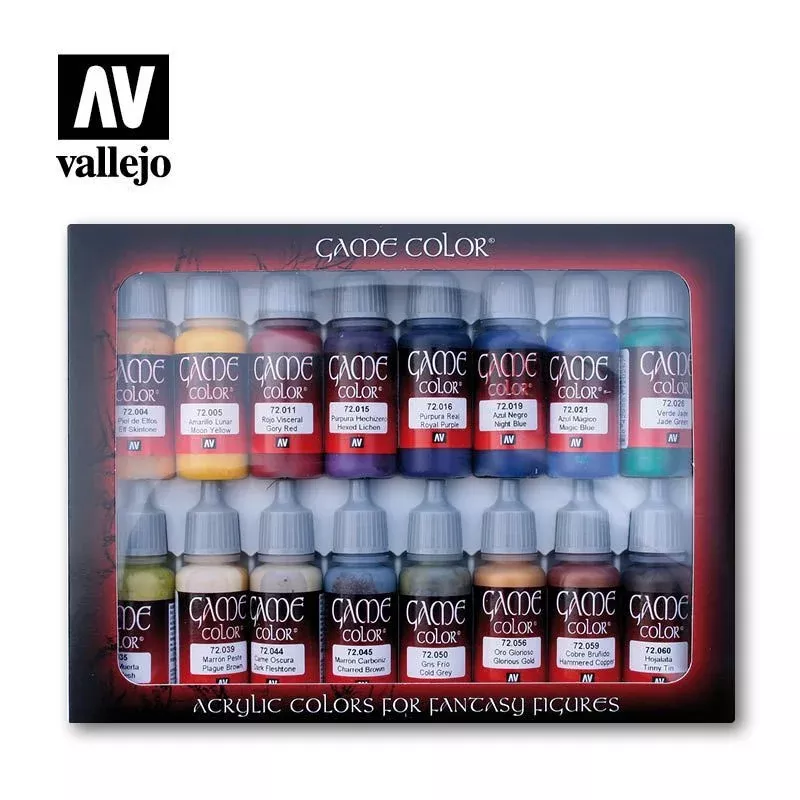 Vallejo Game Color - Advanced 16 Colour Set